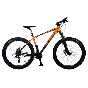 BICICLETA RALI RIO ROD.27.50 HOMBRE NEGRO / NARANJA | Precio a crédito 40 semanas de