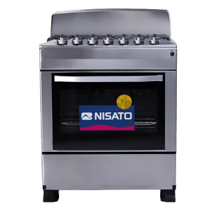 ESTUFAS NISATO NPX-7663TELAF 30'' C/COPETE 6 QUEMADORES ACERO INOX GRIS | Precio a crédito 52 semanas de