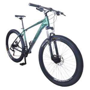 BICICLETA RALI RIO ROD.27.50 HOMBRE NEGRO / VERDE | Precio a crédito 40 semanas de - Imagen 2