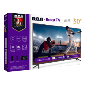 TELEVISORES RCA RC-50RK 50'' SMART TV LED 4K NEGRO | Precio a crédito 52 semanas de