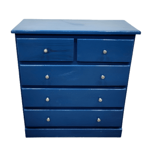 COMODAS SB DOLCE 5 CAJONES AZUL | Precio a crédito 52 semanas de - Imagen 2