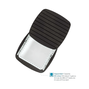 COOLER DE MESA MQ CAPRI / WENGUE - Imagen 2