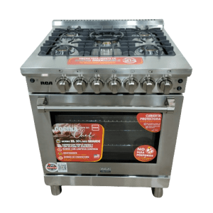ESTUFAS RCA RCCC-840 30'' IND 5 QUEMADORES HORNO XL ACERO INOXIDABLE GRIS | Precio a crédito 52 semanas de - Imagen 2