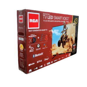 TELEVISORES RCA RC-43Q22BT3 /43'' SMART NEGRO | Precio a crédito 52 semanas de