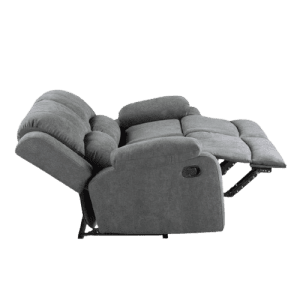 LOVE SEAT RECLINABLE PENSA SAMANTHA-0301 2 PUESTOS GRIS | Precio a crédito 52 semanas de - Imagen 4