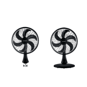 ABANICO DE PARED Y PEDESTAL PREMIER AB-85746 3 EN 1 18'' NEGRO - Imagen 2