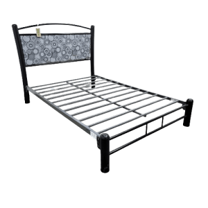 CAMAS NARO LINEAL 1.36 TAPIZADA CHOCOLATE | Precio a crédito 52 semanas de