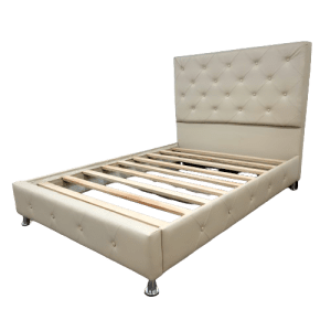 CAMAS RYS ROMA 1.36 VINIL / CHOCOLATE | Precio a crédito 52 semanas de