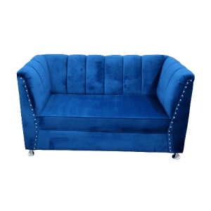 LOVE SEAT EBEN-EZER ZAFIRO 2 PUESTOS AZUL | Precio a crédito 52 semanas de