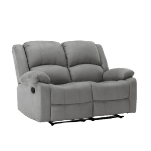 LOVE SEAT RECLINABLE PENSA SAMANTHA-0301 2 PUESTOS GRIS | Precio a crédito 52 semanas de - Imagen 2