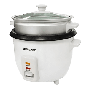 OLLA ARROCERA NISATO NRC-4TZSNG 0.6 L 3 TAZAS BLANCA - Imagen 3