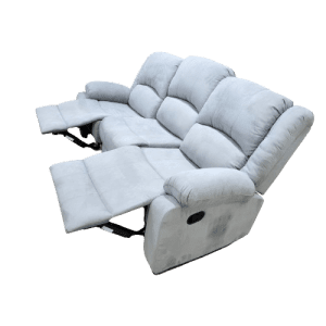 SOFA RECLINABLE PENSA SAMANTHA-0301 3 PUESTOS GRIS	 | Precio a crédito 52 semanas de - Imagen 3