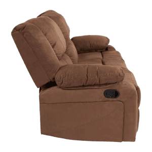 SOFA RECLINABLE PENSA SAMANTHA-0300 3 PUESTOS CHOCOLATE | Precio a crédito 52 semanas de - Imagen 3
