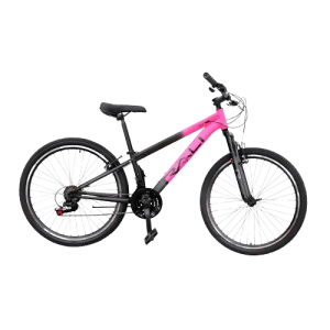BICICLETAS RALI TIERRA ROD 26 MUJER C/SUSPENCION NEGRO/ROSADO  | Precio a crédito 40 semanas de