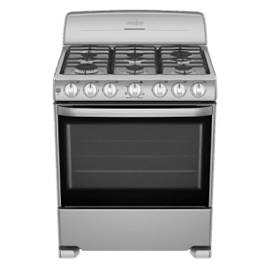 ESTUFAS MABE CEM7641BSIS2 30'' 6 QUEMADORES C/COPETE P/HF GRIS	 | Precio a crédito 52 semanas de