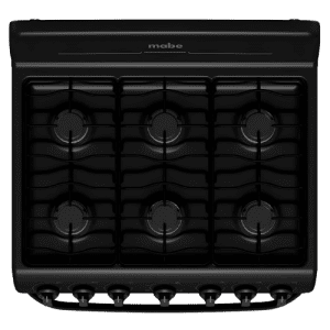 ESTUFAS MABE EM7620BAPN2 30''6 QUEMADORES C/COPETE NEGRA | Precio a crédito 52 semanas de - Imagen 3