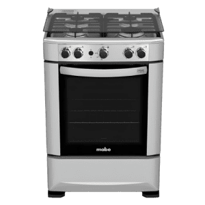 ESTUFAS MABE EMA6030SG0 24'' C/TAPA DE CRISTAL 4 QUEMADORES P/HF GRIS | Precio a crédito 52 semanas de
