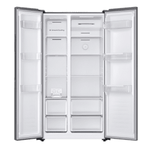 REFRIGERADORA SAMSUNG RS-52B3000M9 18 PIES SIDE BY SIDE INVERTER GRIS | Precio a crédito 52 semanas de - Imagen 4