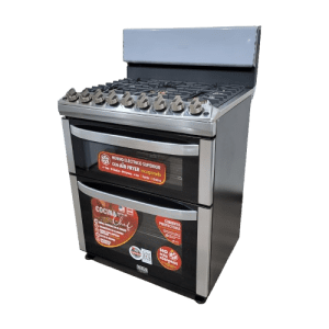 ESTUFAS RCA RCCR-7652 30'' DOBLE HORNO AIR FRYER 5 QUEMADORES C/COPETE P/HF GRIS | Precio a crédito 52 semanas de - Imagen 3