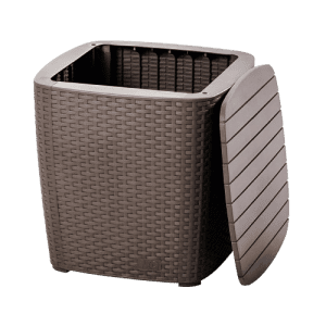 JUEGO DE SALAS MQ CAPRI CONFORT 485-MOCCA 2-1-1 C/MESA Y COJINES MOCCA | Precio a crédito 52 semanas de - Imagen 5