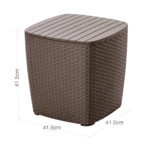 JUEGO DE SALAS MQ CAPRI CONFORT 485-MOCCA 2-1-1 C/MESA Y COJINES MOCCA | Precio a crédito 52 semanas de - Imagen 8