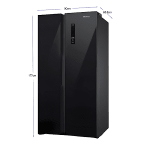 REFRIGERADORA NISATO NRF-715GSMH 18.4 PIES INVERTER 2 PUERTAS SIDE BY SIDE NEGRO | Precio a crédito 52 semanas de - Imagen 4