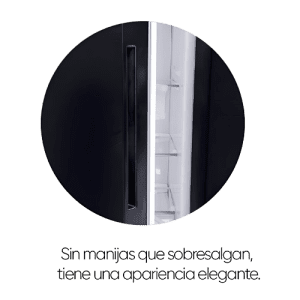 REFRIGERADORA NISATO NRF-715GSMH 18.4 PIES INVERTER 2 PUERTAS SIDE BY SIDE NEGRO | Precio a crédito 52 semanas de - Imagen 3