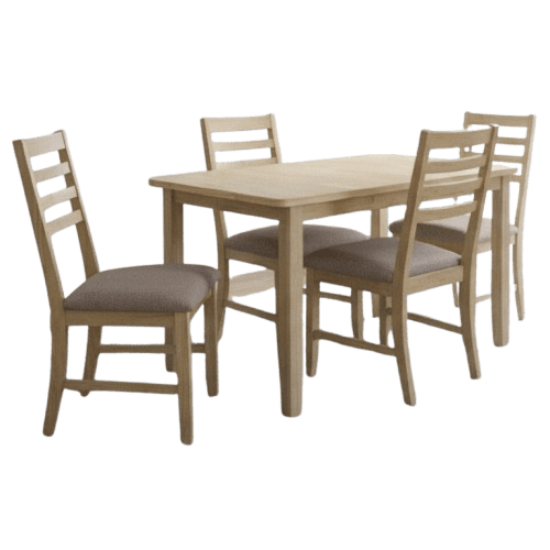 ANTECOMEDORES ALVAREZ AUSTIN 4 SILLAS RECTANGULAR NITRO | Precio a crédito 52 semanas de