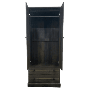 CLOSET KENNEDY 819-0025 2 PUERTAS 2 GAVETAS CASTAÑO | Precio a crédito 52 semanas de - Imagen 2