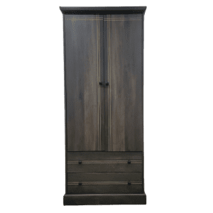 CLOSET KENNEDY 819-0025 2 PUERTAS 2 GAVETAS CASTAÑO | Precio a crédito 52 semanas de