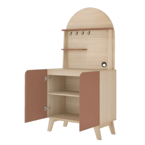 GABINETES PENSA VIENA-0701 0,80X1,60M NATURAL/TERRACOTA | Precio a crédito 52 semanas de - Imagen 2