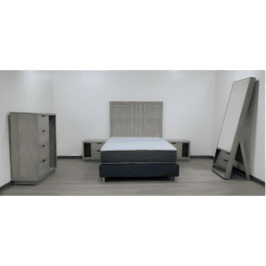 RECAMARA MOBLARIS IVY MATRIMONIAL 1.36 GRIS | Precio a crédito 52 semanas de