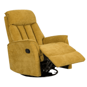 SILLON RECLINABLE PENSA LV04231-2520 GIRATORIO/MECEDOR AMARILLO | Precio a crédito 52 semanas de - Imagen 2