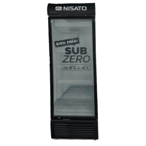 ENFRIADOR DE CERVEZAS NISATO NBZ-18SDGX 18 PIES VITRINA VERTICAL GRIS | Precio a crédito 52 semanas de