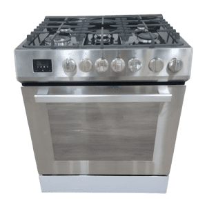ESTUFAS NISATO NE-7865 30'' 5 QUEMADORES ACERO INOXIDABLE GRIS | Precio a crédito 52 semanas de