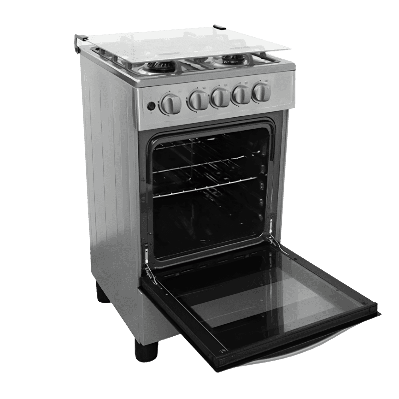ESTUFAS NISATO NE-2064 20'' C/TAPA DE VIDRIO P/HF ENCEDIDO ELECTRICO C/TAPA DE CRISTAL NEGRO | Precio a crédito 52 semanas de - Imagen 2