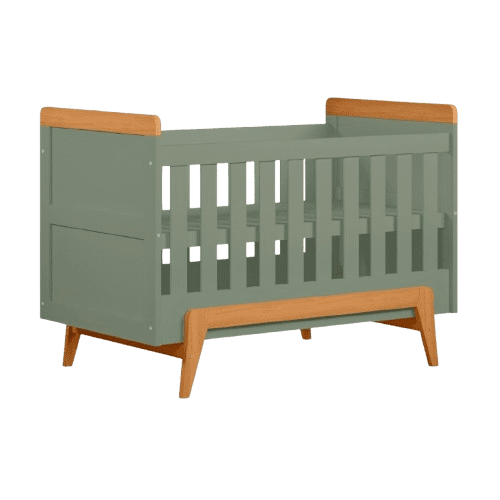 CUNAS PENSA ACAIU-9203 EVOLUTIVA 2 EN 1 CON COLCHON VERDE/FREIJO | Precio a crédito 52 semanas de