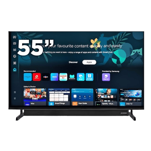 TELEVISORES PREMIER TV-9370 55'' SMART TV QLED TIZEN C/BARRA DE SONIDO NEGRO | Precio a crédito 52 semanas de