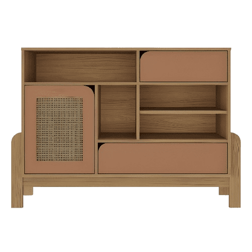 BUFFET PENSA NATURE-0858 122X40X85 CM ROSA | Precio a crédito 52 semanas de