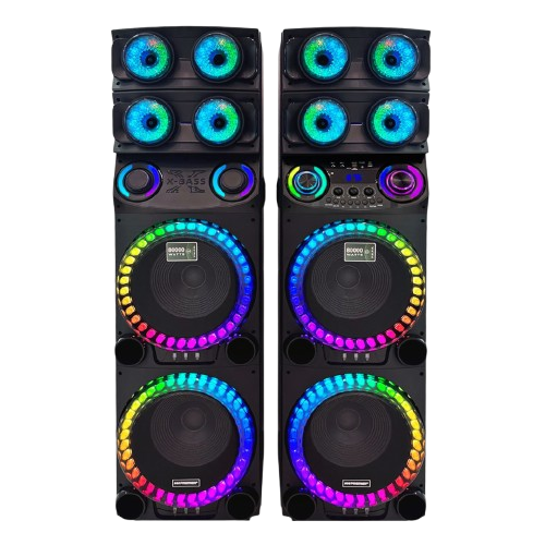 JUEGO DE BOCINAS PREMIER BB-9046 80,000 WATTS NEGRO | Precio a crédito 52 semanas de