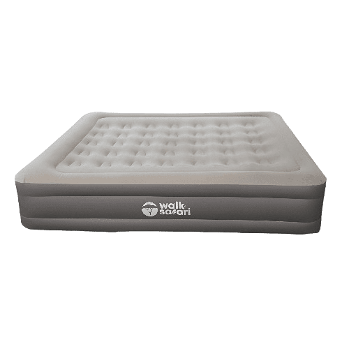 COLCHONES INFLABLES KENNEDY WS-13-004 1.50 GRIS/NEGRO