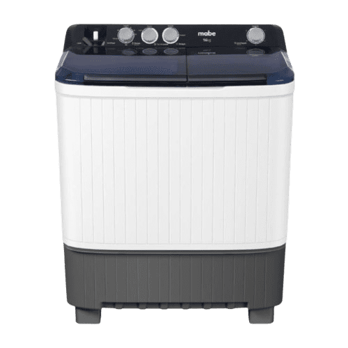 LAVADORAS SEMIAUTOMATICAS MABE LMDX-8124HABA0 18 KG/ 40 LIB BLANCO | Precio a crédito 52 semanas de