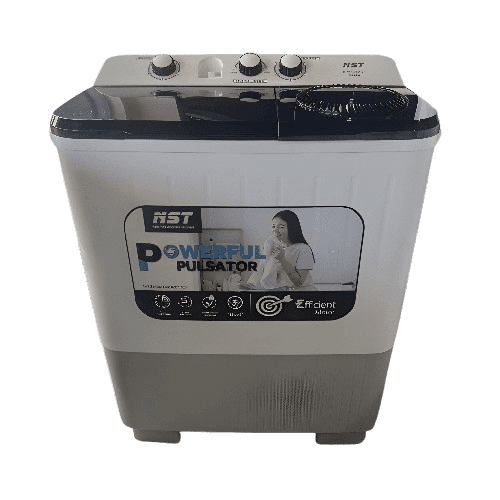 LAVADORAS SEMIAUTOMATICAS NST STW-1205PLX 12 KG/27 LBS BLANCO | Precio a crédito 52 semanas de