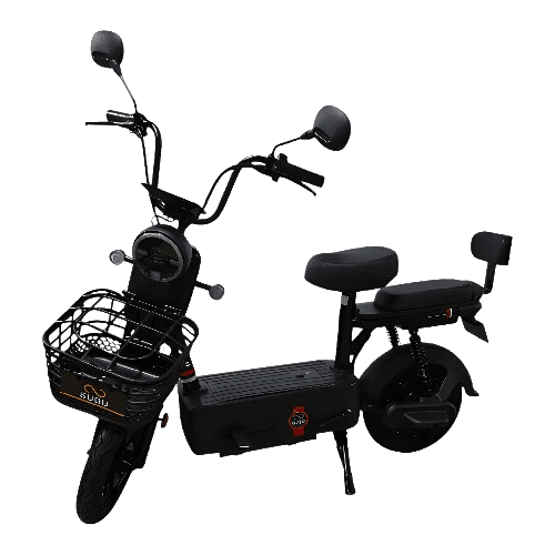 BICICLETAS ELECTRICAS SUDU A2+BLACK 48V-24AH 1000W RANGO 50KM VMAX32KMH NEGRO