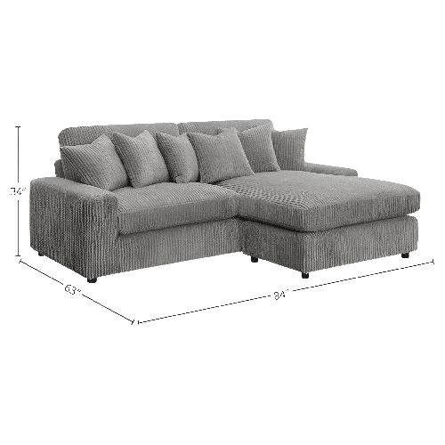 SOFA CAMAS PENSA CAHSE-2206 LV01882 / GRIS | Precio a crédito a 52 semanas - Imagen 3
