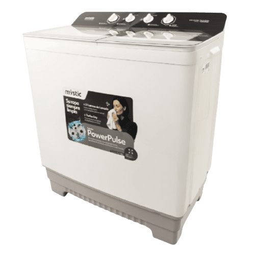 LAVADORAS SEMIAUTOMATICAS MYSTIC WM-1817SS 18 KG/ 40 LIBRAS BLANCA | Precio a crédito 52 semanas de - Imagen 2