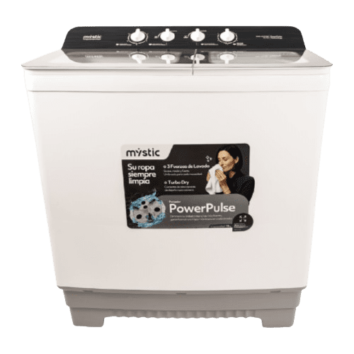 LAVADORAS SEMIAUTOMATICAS MYSTIC WM-1817SS 18 KG/ 40 LIBRAS BLANCA | Precio a crédito 52 semanas de