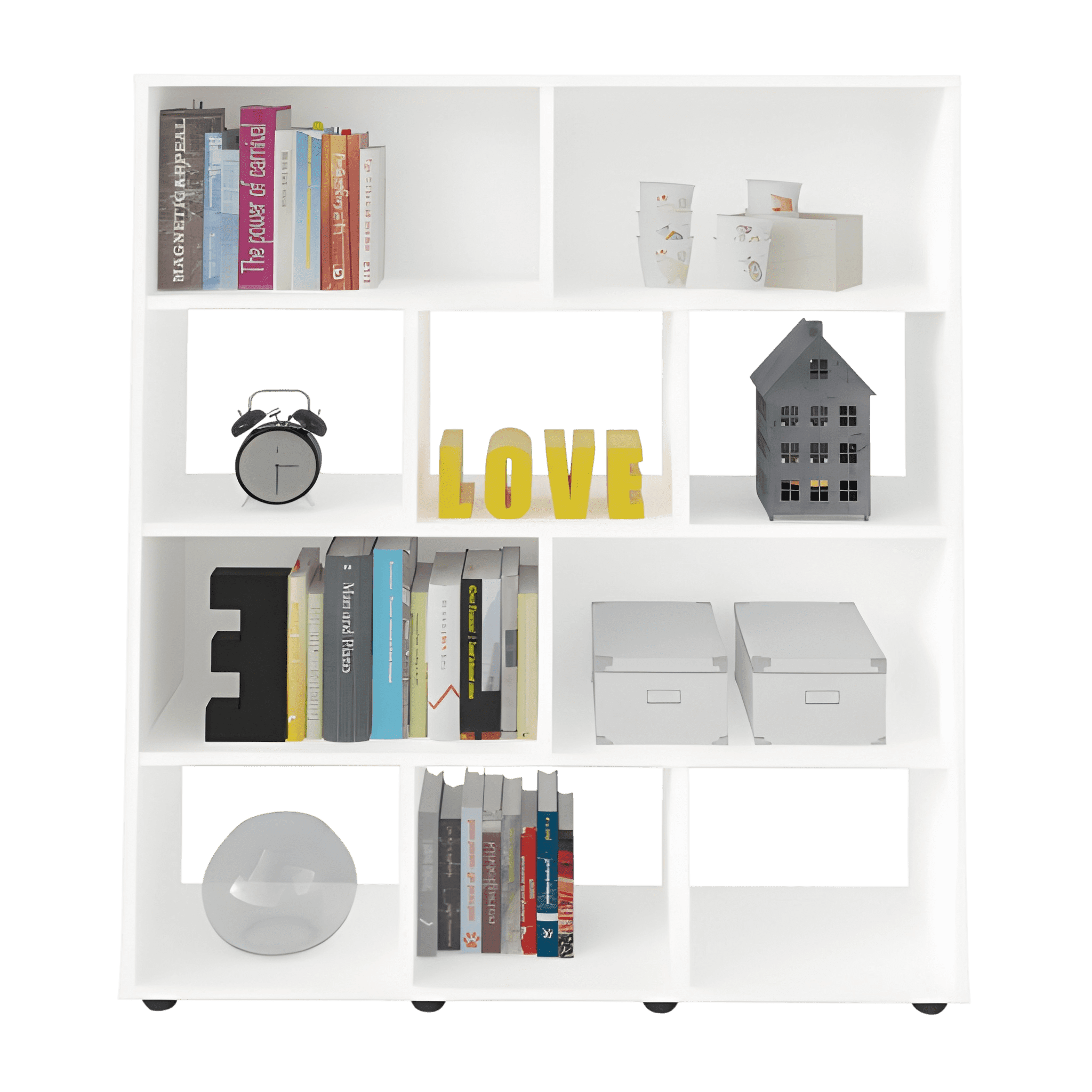 LIBREROS PENSA BOOK-0876 91X109 CM BLANCO
