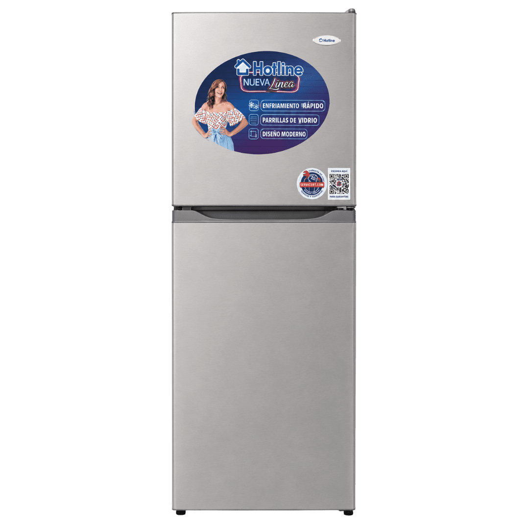 REFRIGERADORA HOTLINE HLDR-600 6 PIES ACERO INOX GRIS | Precio a crédito 52 semanas de