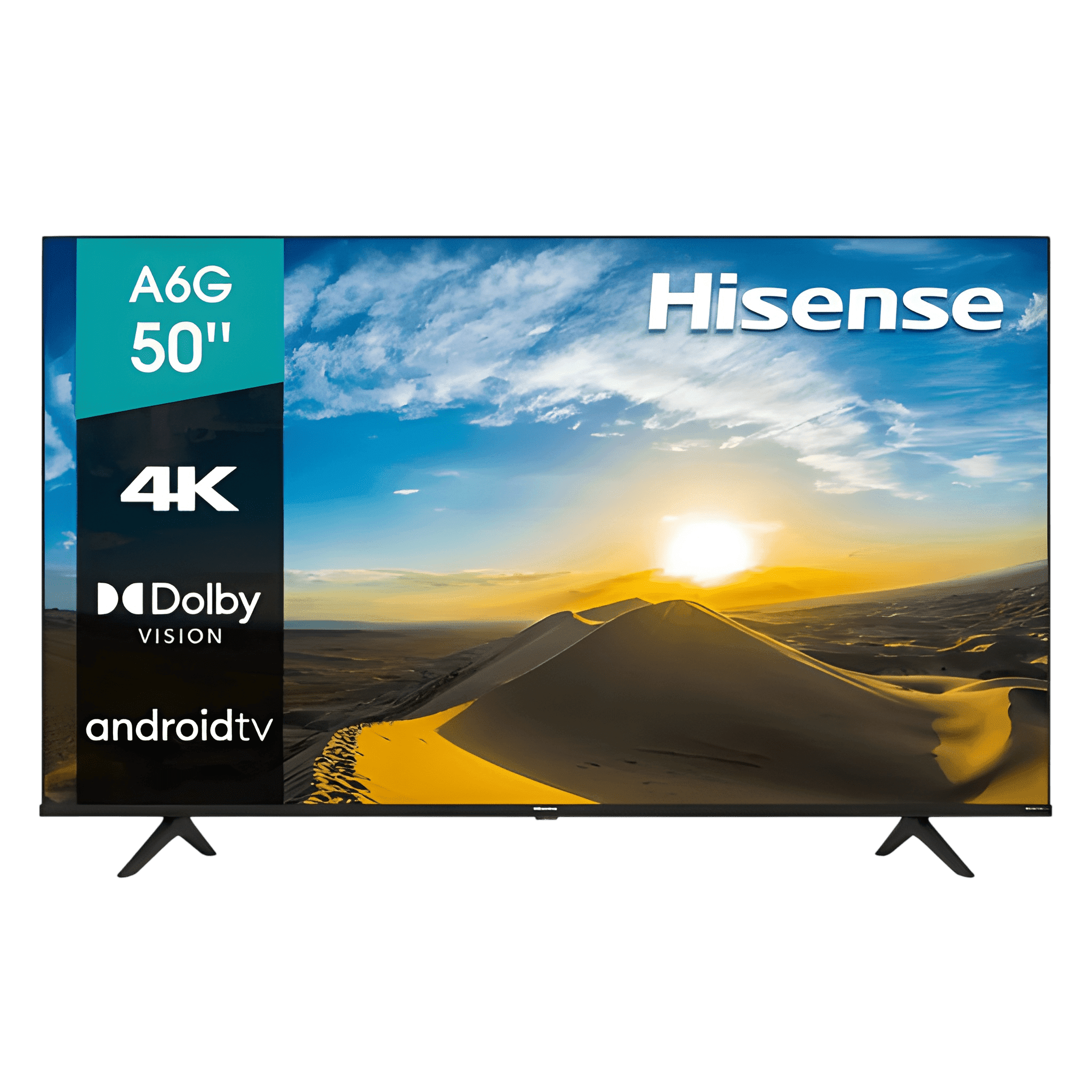 TELEVISORES HISENSE 50A6G-LED 50'' SMART TV 4K/ NEGRO | Precio a crédito 52 semanas de